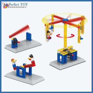Pst ของเล่นตัวต่อวิทยาศาสตร์ Diy สําหรับเด็ก