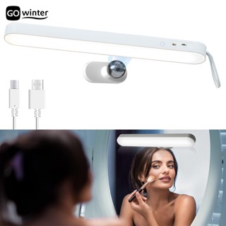 Gowinter โคมไฟกลางคืน Led ไร้สาย หรี่แสงได้ ชาร์จ Usb สําหรับห้องน้ํา