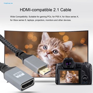 Fanghuay สายเคเบิลอะแดปเตอร์วิดีโอ แบนด์วิดท์ 4k 4k Hdmi คุณภาพสูง สําหรับ Ultra Hd Tv แล็ปท็อป กล้อง จัดส่งเร็ว