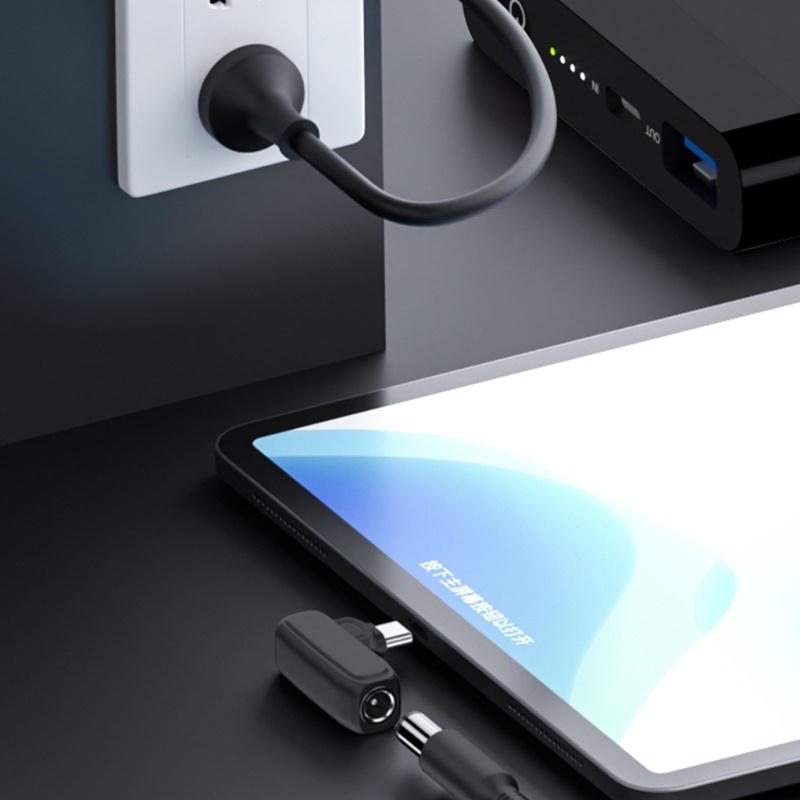 BTM ความเร็ว 5 5x2 1 มม.ถึง Type c Power Adapter PD Power Charger Plug 12V-20 5V อินพุต PD พอร์ตเอาต