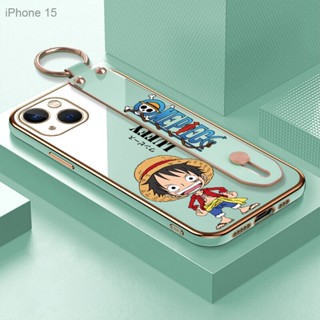 Compatible With iPhone 15 Pro Plus Max เคสไอโฟน สำหรับ Luffy เคส เคสโทรศัพท์ เคสมือถือ