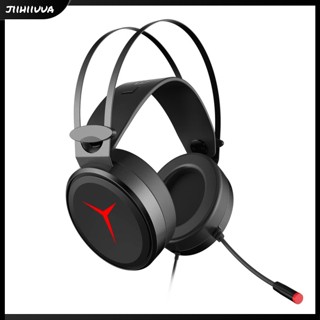 Jl- Lenovo Savior Y360 ชุดหูฟังเล่นเกม แบบใช้สาย พร้อมไมโครโฟน