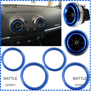 Wattle พอร์ตท่อไอเสีย AC ติดตั้งง่าย สําหรับ Audi A3 S3 RS3 2013-2020 4 ชิ้น