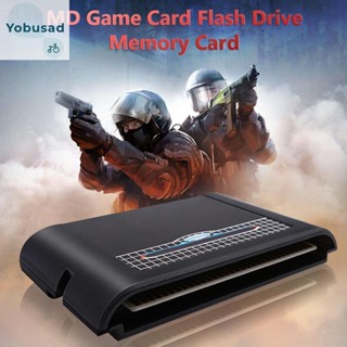 [Yobusad.th] การ์ดหน่วยความจําเกม MD Sega สําหรับเกมคอนโซล MD1 MD2 CD-X 32X