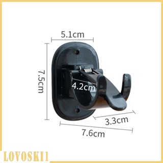 [Lovoski1] ตะขอแขวนผ้าม่าน ไม่ต้องเจาะผนัง 1.65 นิ้ว สําหรับโรงแรม