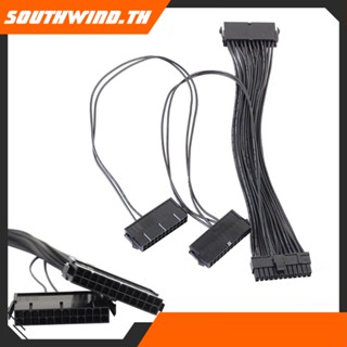 ร้อน! คุณภาพสูง 18AWG ATX 24Pin PSUเมนบอร์ดอะแดปเตอร์ที่เชื่อถือได้แหล่งจ่ายไฟStarterสายไฟ ใหม่ 79 นิ้ว Priceefficient Power Line Converter Power Startup CABLE 2000W