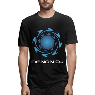 เสื้อยืดคอกลม ผ้าฝ้าย พิมพ์ลาย Denon Dj เหมาะกับของขวัญวันวาเลนไทน์ แฟชั่นฤดูร้อน