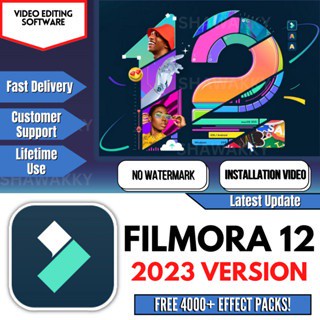 Free 4000+ Effects Pack | Filmora 12 Latest 2023 Version | Video Editing Software