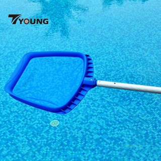 [พร้อมส่ง] เสายืดไสลด์ สําหรับสระว่ายน้ํา ใบไม้ คราด แปรง เครื่องดูดฝุ่น