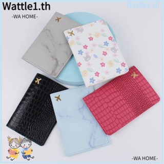 Wttle กระเป๋าใส่หนังสือเดินทาง หนัง PU อเนกประสงค์ สําหรับงานแต่งงาน