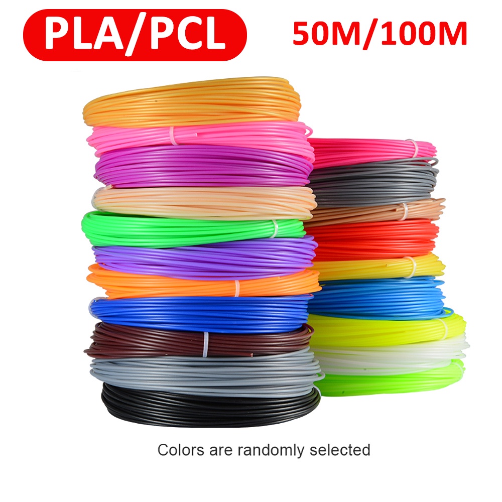 3D Pen PLA Filament 10/20 Rolls 5M 10M Diameter 1.75mm 100M Plastic Filament for 3D Pen 3D Printer P