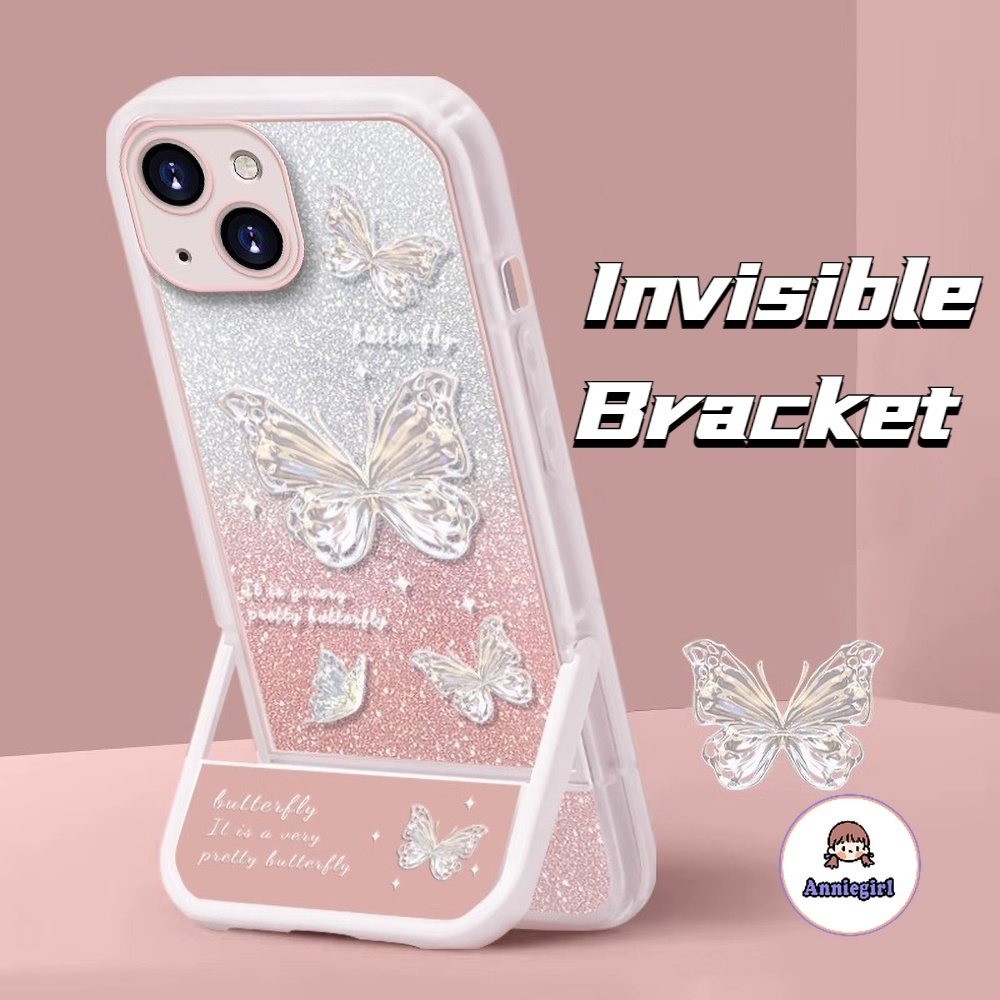 เคสโทรศัพท์มือถือ แบบนิ่ม ป้องกันกระแทก ลายผีเสื้อ สําหรับ IPhone 11 13 12 14 Pro Max 7 8Plus XS XR