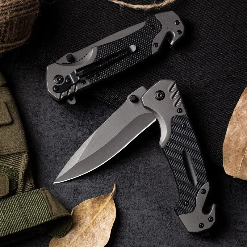 Tactical Folding Knife Self Defense Survival Pocket Knives EDC