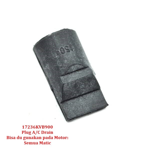 17236KVB900 Plug A/C ท่อระบายน้ํา - ท่อระบายน้ําสําหรับไส้กรองอากาศทั้งหมด