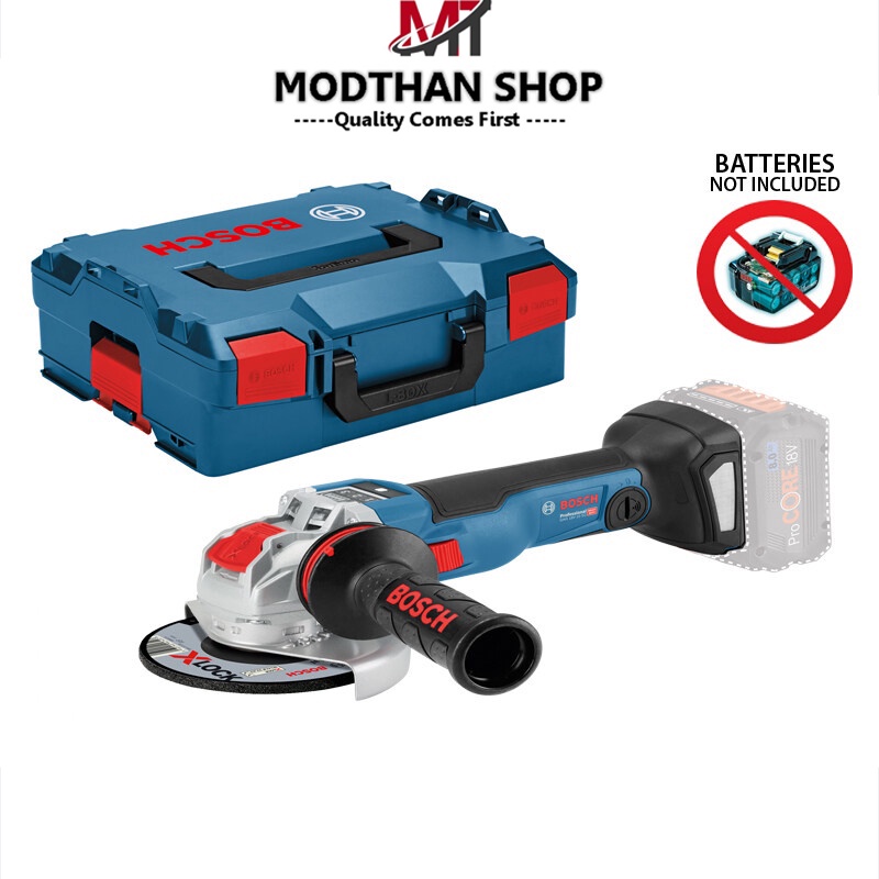 Bosch GWX 18V-10 SC เครื่องเจียรไร้สาย 5" 18V Brushless หินเจียร (เครื่องเปล่า) GWX18V-10SC X-LOCK