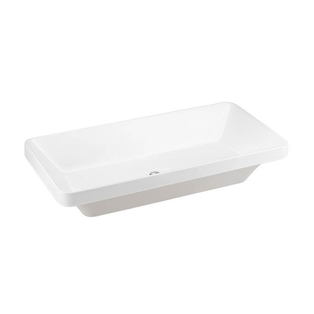 COTTO C001027อ่างล้างหน้าฝังบนSIMPLY MODISH