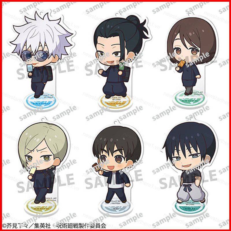 Ere1 โมเดลฟิกเกอร์อะคริลิค รูปอนิเมะ Jujutsu Kaisen Gojo Satoru Geto Suguru สําหรับตกแต่งบ้าน