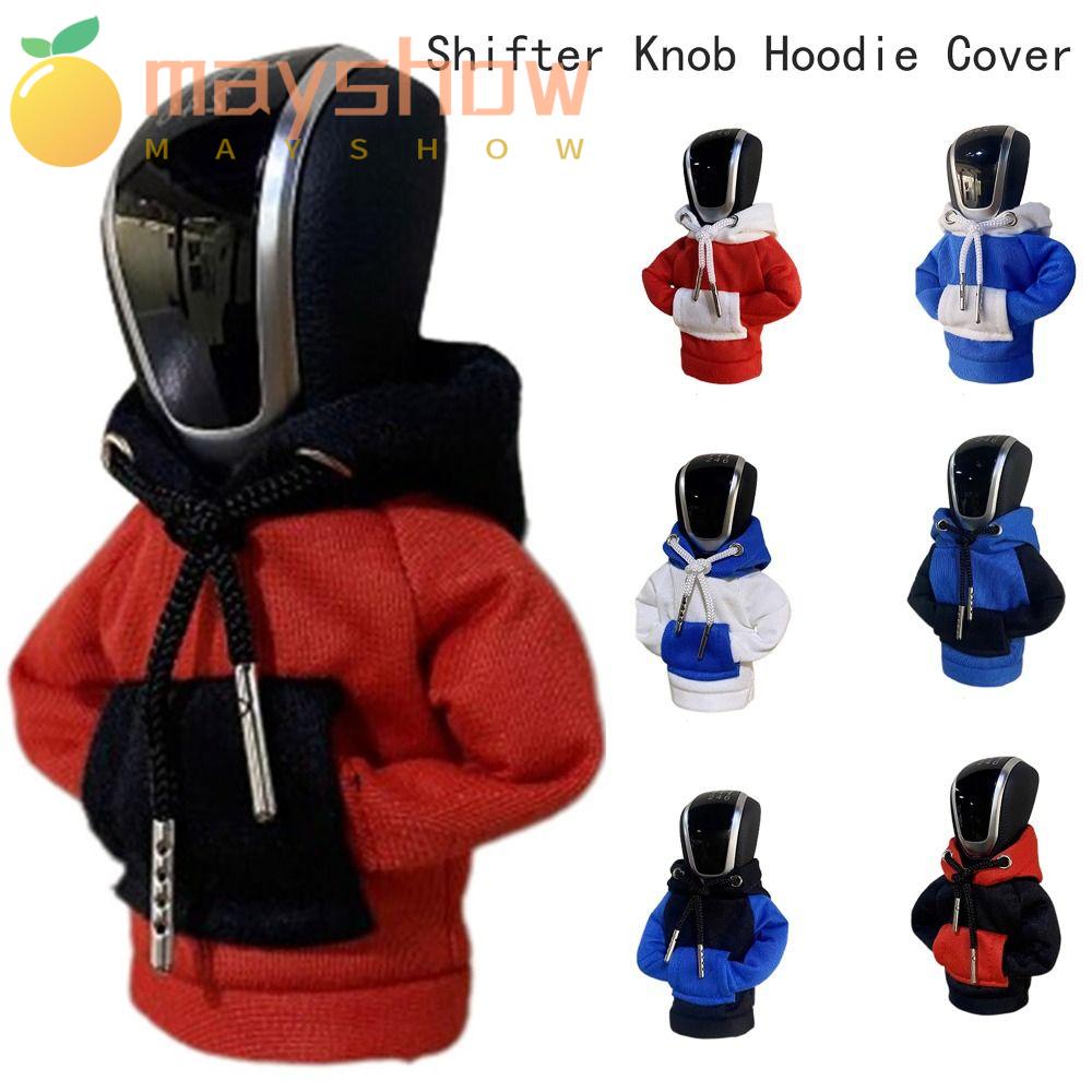 Mayshow เสื้อฮู้ดดี้ ผ้าฝ้าย คลุมเกียร์รถยนต์ ด้านใน สีตลก