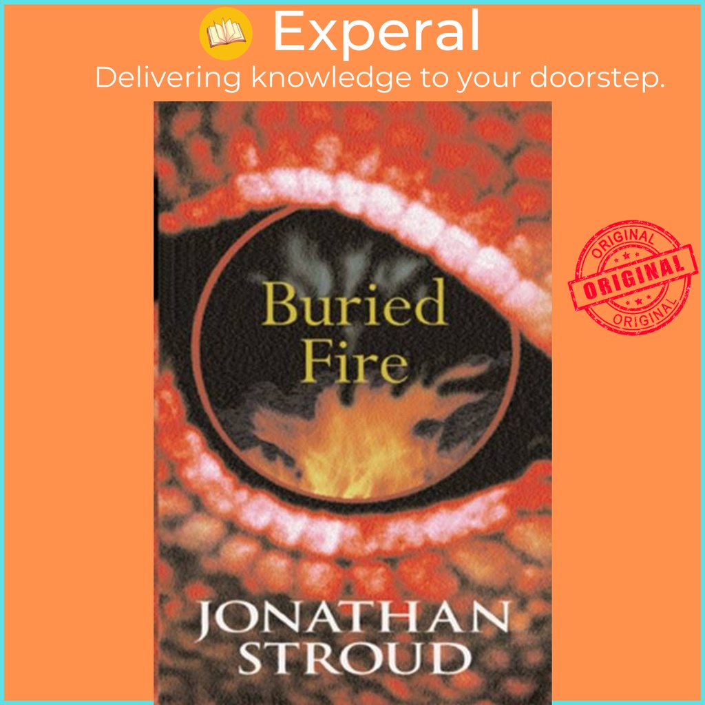 Burited Fire โดย Jonathan Stroud (ฉบับสหราชอาณาจักรปกอ่อน)