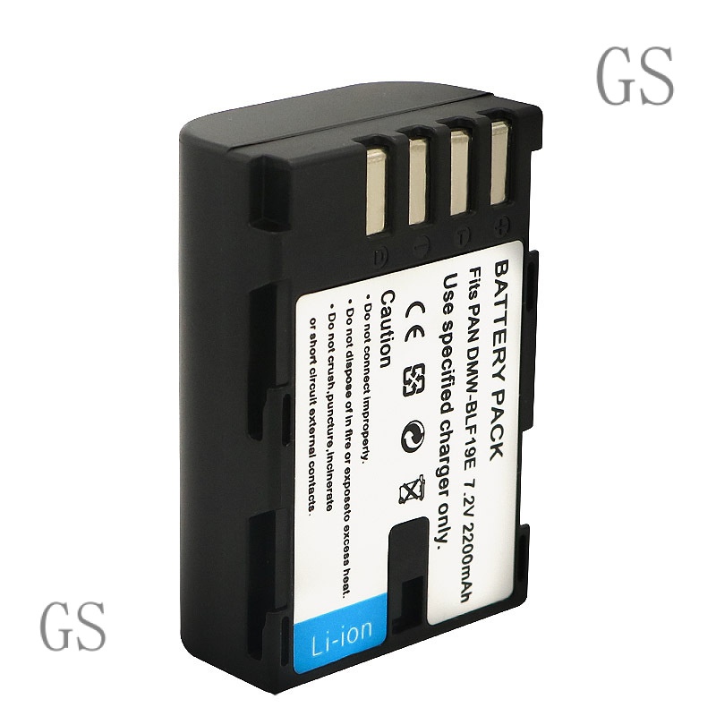 GS Suitable for Panasonic DMW-BLF19E Digital Camera Battery Camera Battery