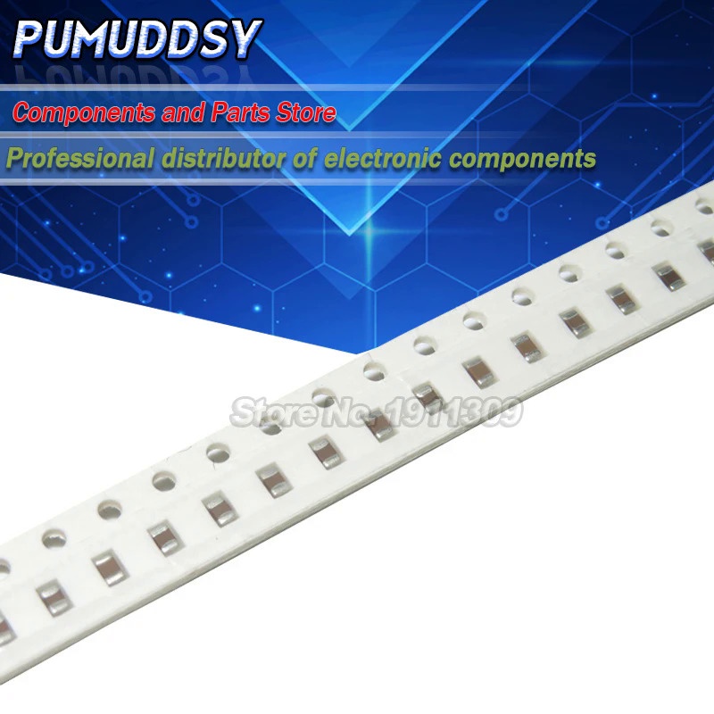 100PCS 0805 smd ตัวเก็บประจุเซรามิค 1PF 20PF 100PF 10NF 220NF 4.7PF 1NF 33NF 1UF 220PF 2.2NF 47NF 2.