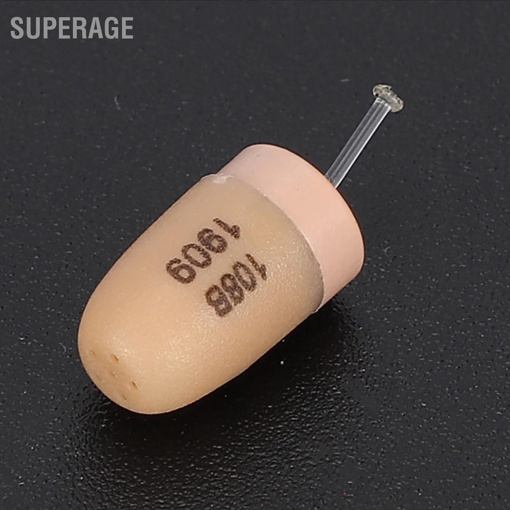 Superage หูฟังมินิปกปิดสายลับหูฟังไร้สายหูฟังสำหรับโทรศัพท์มือถือ