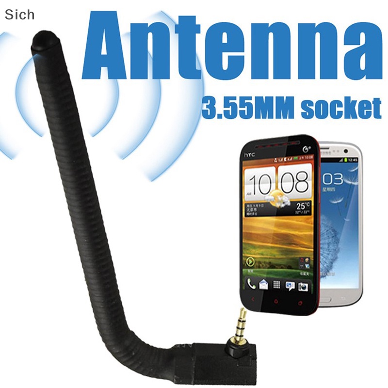 [Sich] ใหม่ เสาอากาศไร้สายภายนอก 6DBI แจ็ค 3.5 มม. สําหรับโทรศัพท์มือถือ