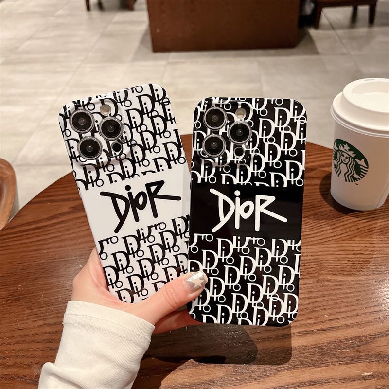 รูปแบบแบรนด์ยุโรปขนาดใหญ่เคสโทรศัพท์แข็งบางเฉียบสําหรับ iPhone 7/8plus 12 11promax 14plus 13/15/16promax