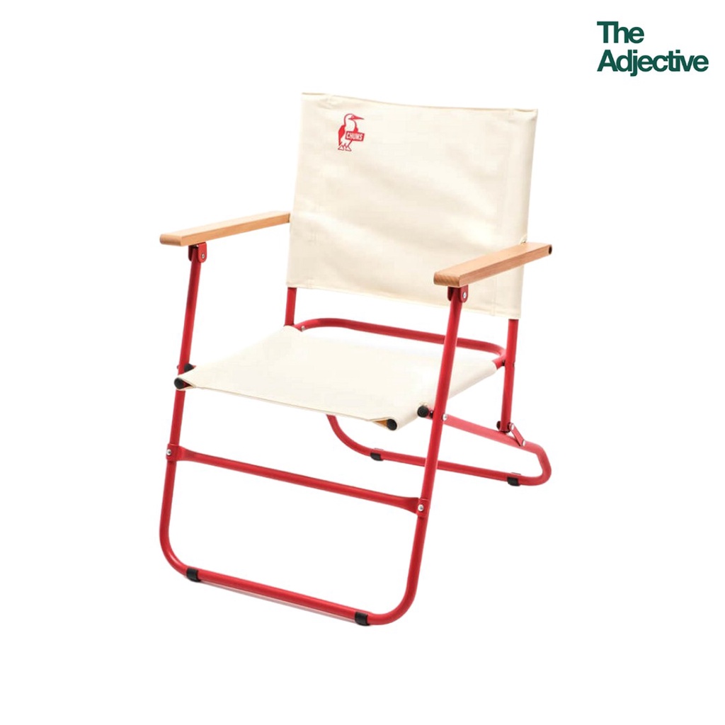 CHUMS Canvas Chair /ชัมส์ เก้าอี้แคมป์ปิ้งสนาม เก้าอี้พับได้แบบพกพา อุปกรณ์แคมป์ปิ้ง