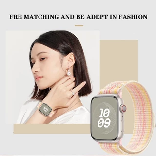 สายนาฬิกาข้อมือไนล่อน สําหรับ iWatch Ultra2 49 มม. iWatch Series Ultra2 9 8 7 se 6 5 4 45/41/44/42/38 มม. 40 มม.