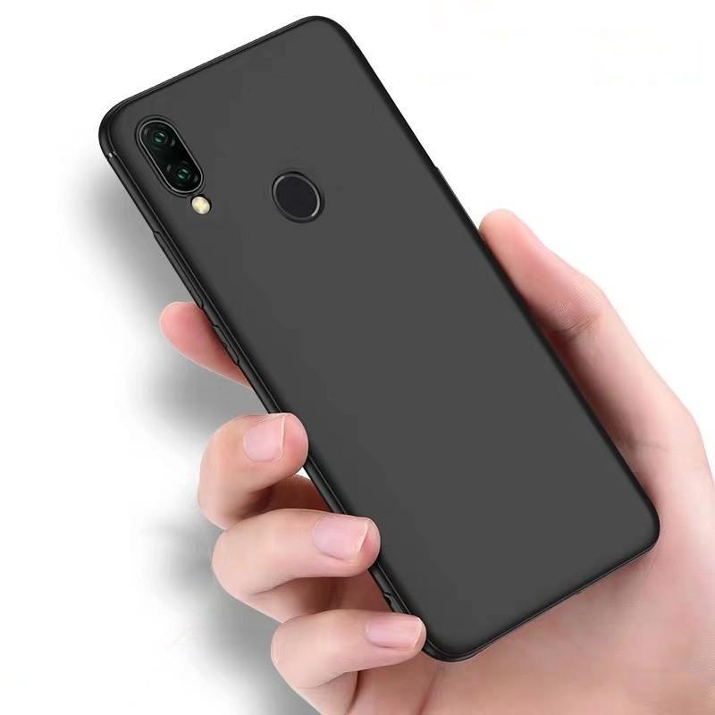 เคสซิลิโคนสีดำ Vivo Y30 Y29S Y28 Y27 Y22 Y21 Y20 Y19 Y19S Y17 Y17S Y16 Y15 Y12 Y12A Y12S Y11 Y03 Y04 Y02 Y02S Y01 Y1S