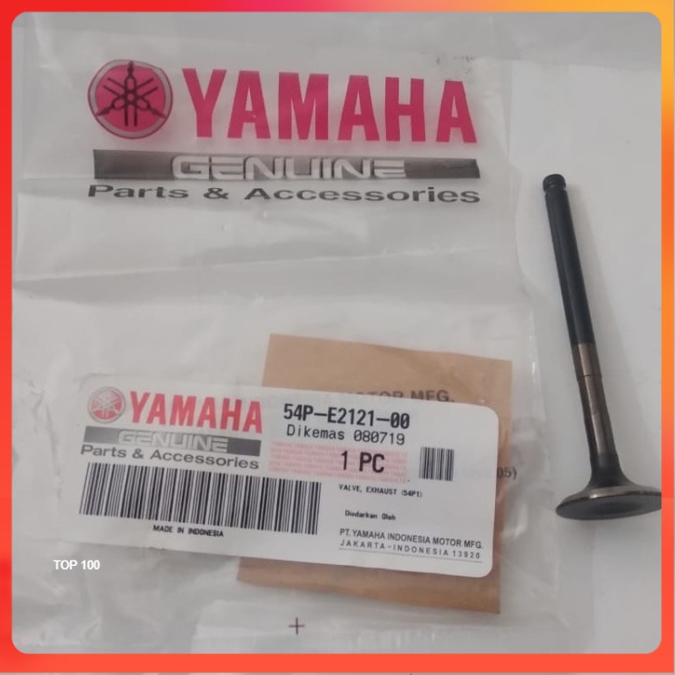 Dm135 วาล ์ ววาล ์ ว Ex Out Yamaha Mio J Soul GT XRide Fino FI 115 54P-E2121 ORIGINAL