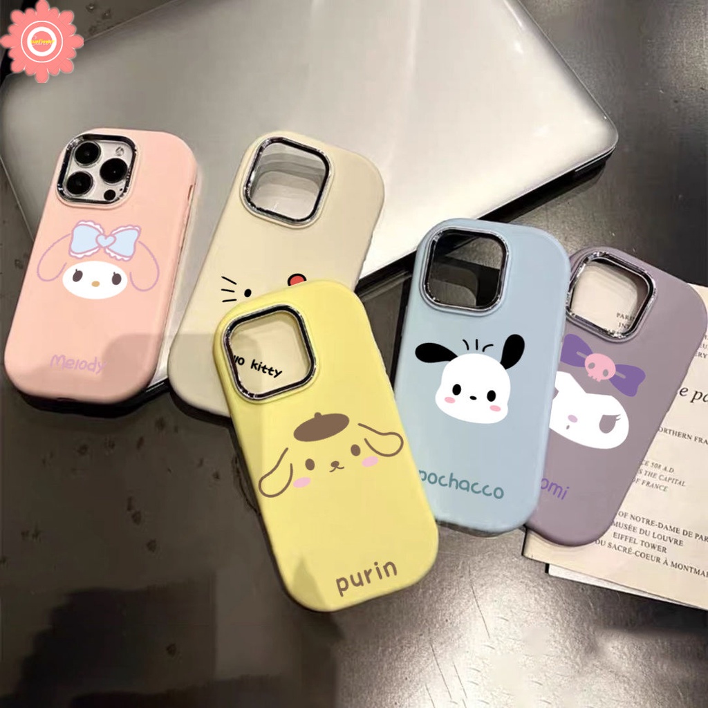 SANRIO สําหรับOppo A6 PRO A3X A5 A5i A3 A5 Pro A58 A38 A57 A18 A17 A7 A5s A54 A16 A12 A15 A15s A53 A74 A95 A7 A76 Hello Kittyฝาครอบการ์ตูนMelody