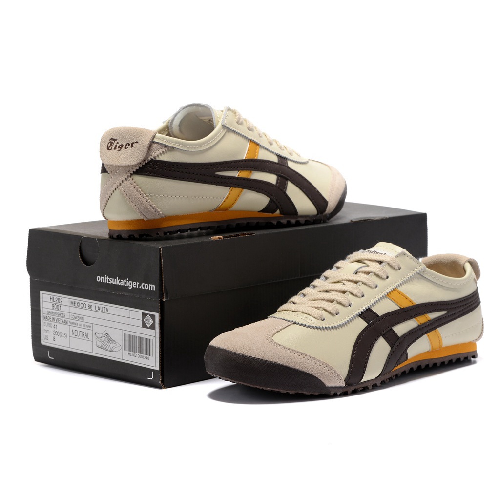 Sell well Onitsuka Tiger Mexico 66 [authentic 100%] Mexico 66 men shoes women shoes sports shoes couple shoes running sh