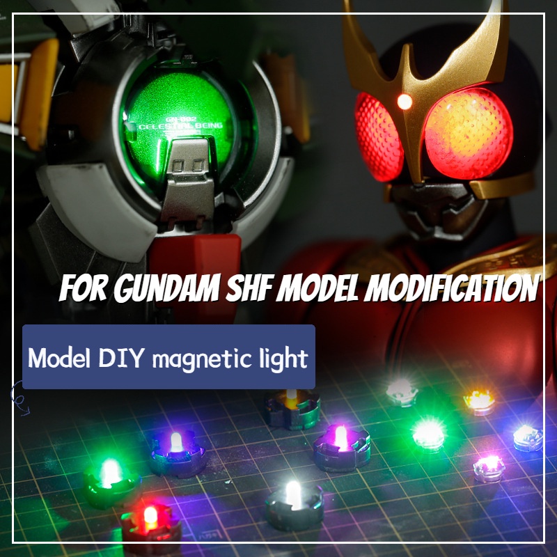 ไฟ LED แม่เหล็ก กันดั้ม โมเดล ดัดแปลง Masked Rider Plus Lights DIY ทําเซนเซอร์ไฟ