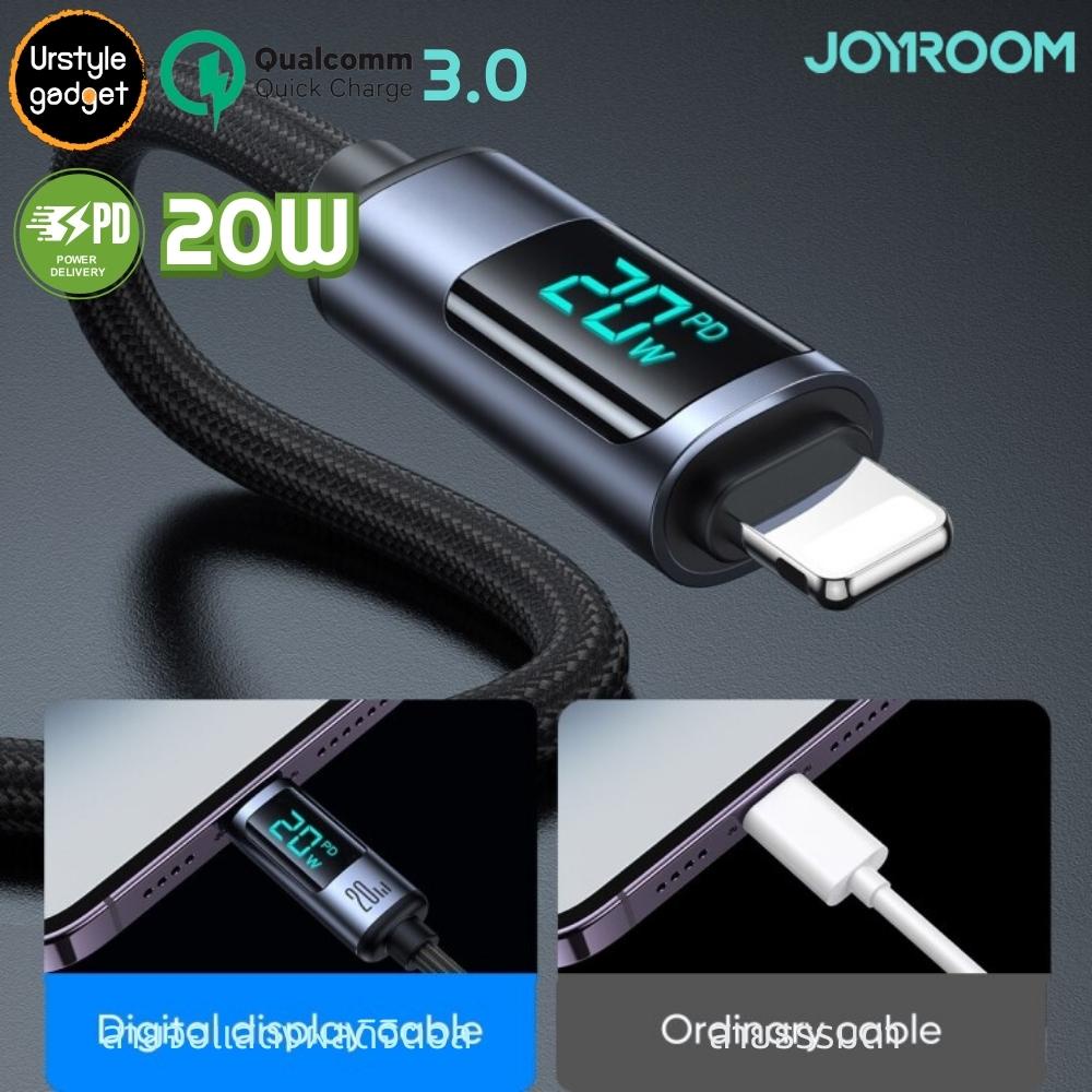 Joyroom สายชาร์จ A16 พร้อมจอ Digital Display รองรับระบบชาร์จเร็ว QC, PD (20-100W)