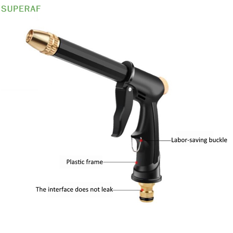 Superaf หัวฉีดน้ําแรงดันสูง สําหรับเครื่องซักผ้า รดน้ําบ้าน และรถยนต์