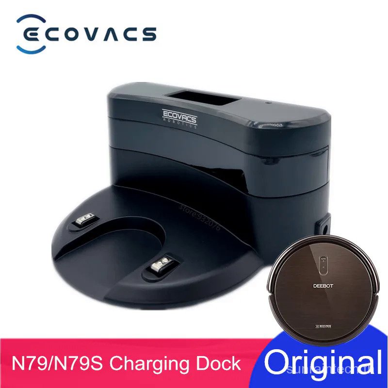 แท่นชาร์จ ECOVACS ดั้งเดิมสําหรับ Deebot U2 | ยู2 โปร | Dgn22 | N79 N79S N79W+ N79SE 500 ชิ้นส่วนเคร