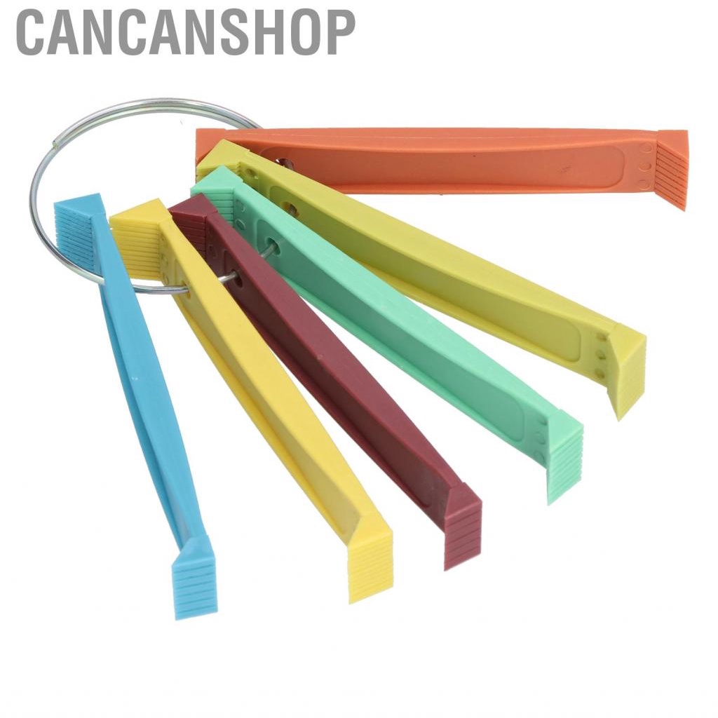 Cancanshop Fin Comb Set Cleaner เครื่องมือทำความสะอาดสำหรับเครื่องปรับอากาศคอนเดนเซอร์ระเหย FCR6