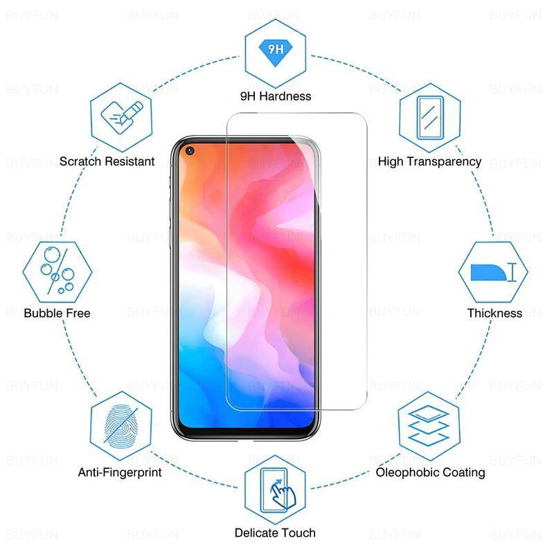 ฟิล์มกระจกนิรภัยกันรอยหน้าจอ HD สําหรับ Vivo 2018 2005 2004 V2001A V1965A 1951 1938 1933 1918 V1816T