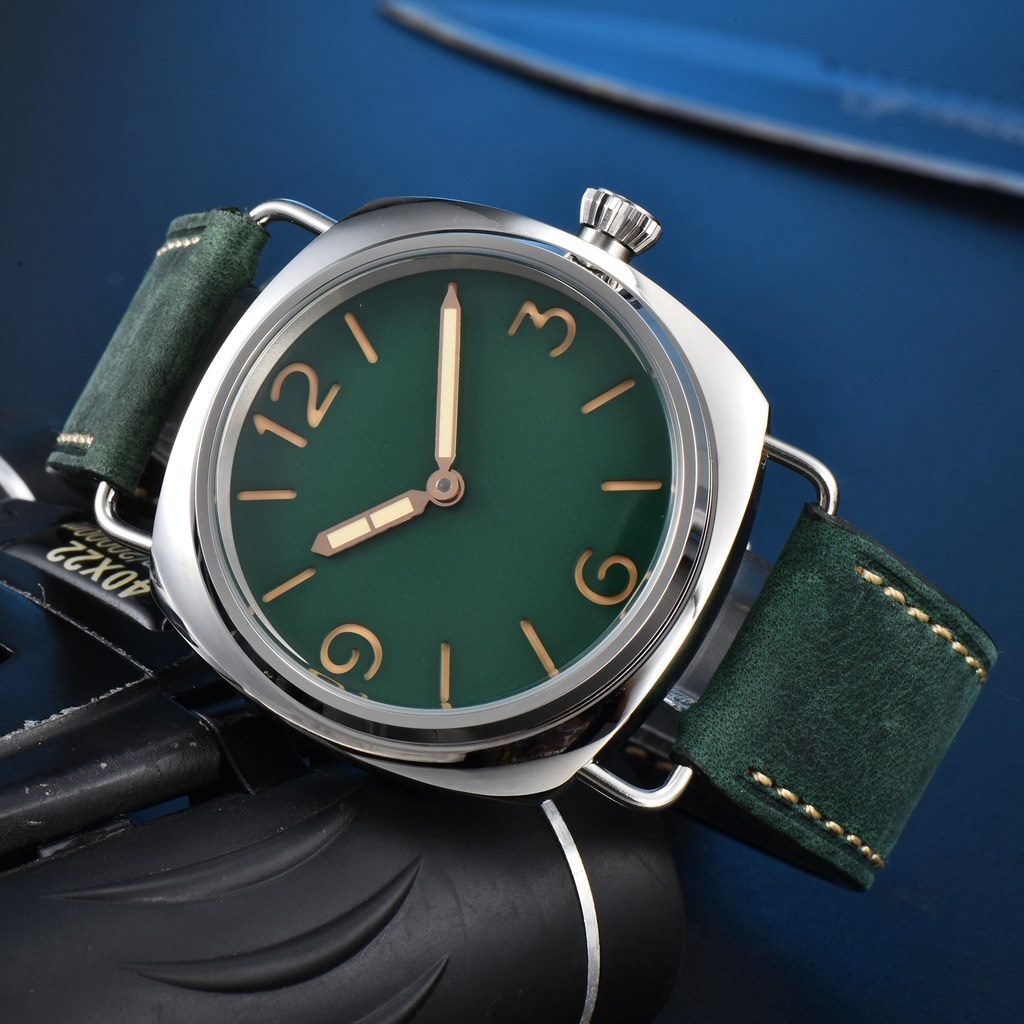 นาฬิกาข้อมืออัตโนมัติ Seiko LOGO Sapphire ขนาด 45 มม. 6497 สไตล์เรโทร
