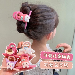 กิ๊บติดผม ลายสตรอเบอร์รี่ หมี ชินนาม่อน สุนัข เมโลดี้ สําหรับผู้หญิง