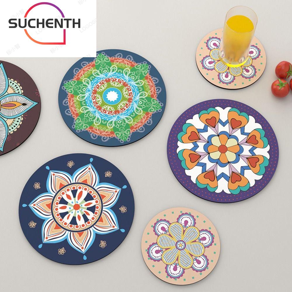 Suchenth แผ่นฉนวนกันความร้อน กันลื่น อเนกประสงค์ สําหรับวางหม้อ กระทะ เครื่องครัว