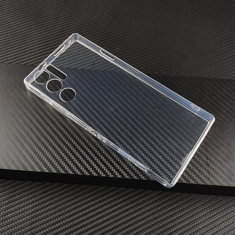 สําหรับ ZTE nubia Red Magic 9 Magic9 Pro 9Pro Plus บาง คริสตัล ใส นิ่ม TPU เคสด้านหลัง ป้องกันกล้อง – โปรปัง