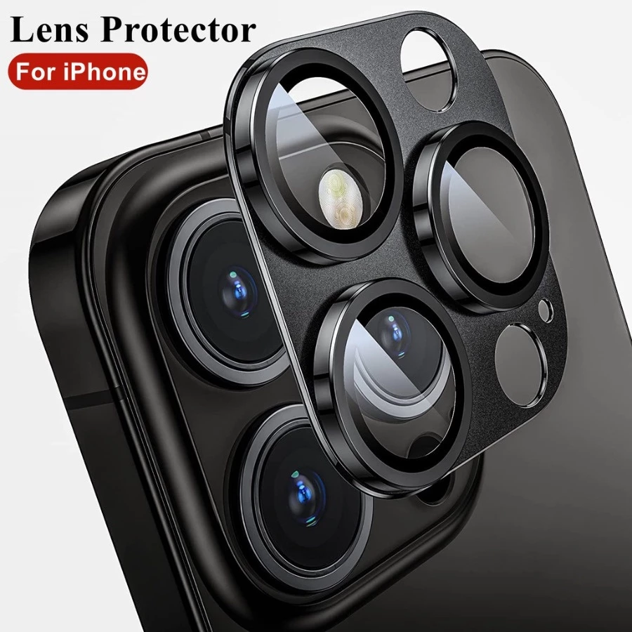 กระจกกันรอยกล้อง for iPhone 13 11 17 pro max Case iPhone 11 15 pro max 14 12 13 pro max 11 pro Mini เลนส์เกราะแบบบูรณากา