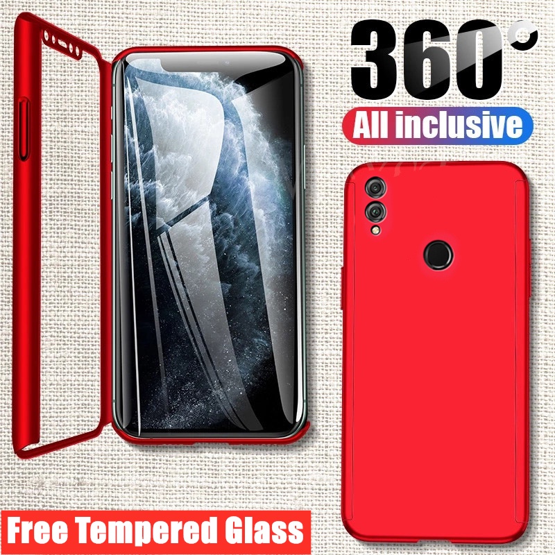 เคสโทรศัพท์มือถืออะคริลิคแข็ง ผิวด้าน ป้องกัน 360 องศา สําหรับ Huawei Y Max 7.12 นิ้ว ARS-L22 L00 1058 ARS-&amp; Free