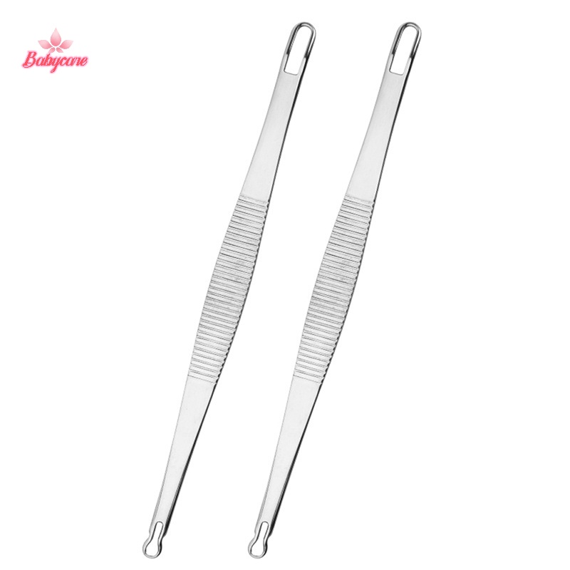 BYCE> Double Acne Removal Whitehead & Blackhead Remover Pimple Extractors ใหม่