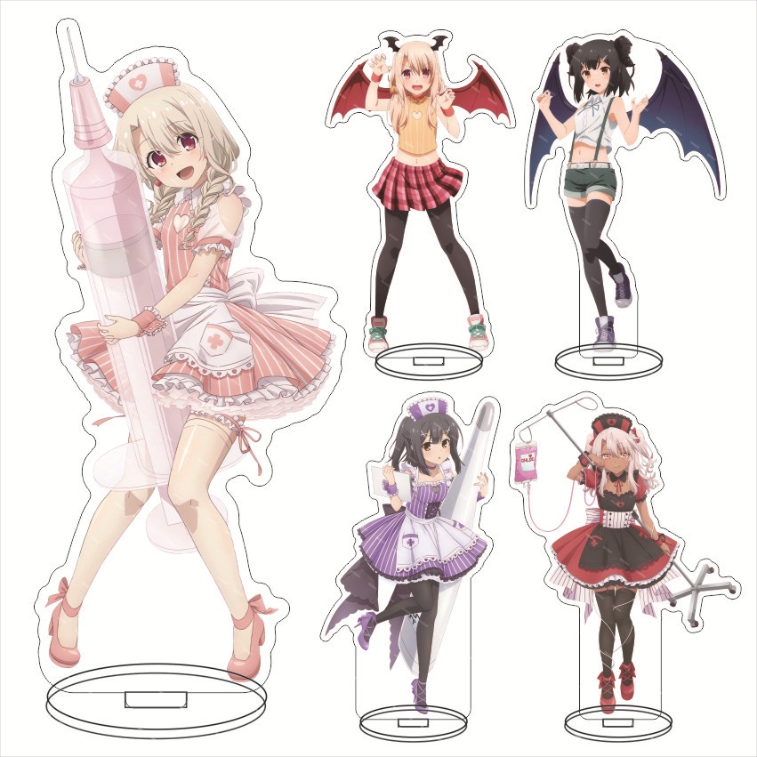 Fate Kaleid Liner Prisma Illya ตุ๊กตาอะคริลิค สําหรับตกแต่งโต๊ะทํางาน