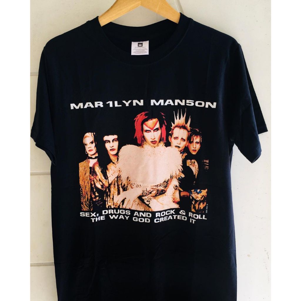 สีขาว a Marilyn MANSON - ROCK IS DEAD TOUR 99
