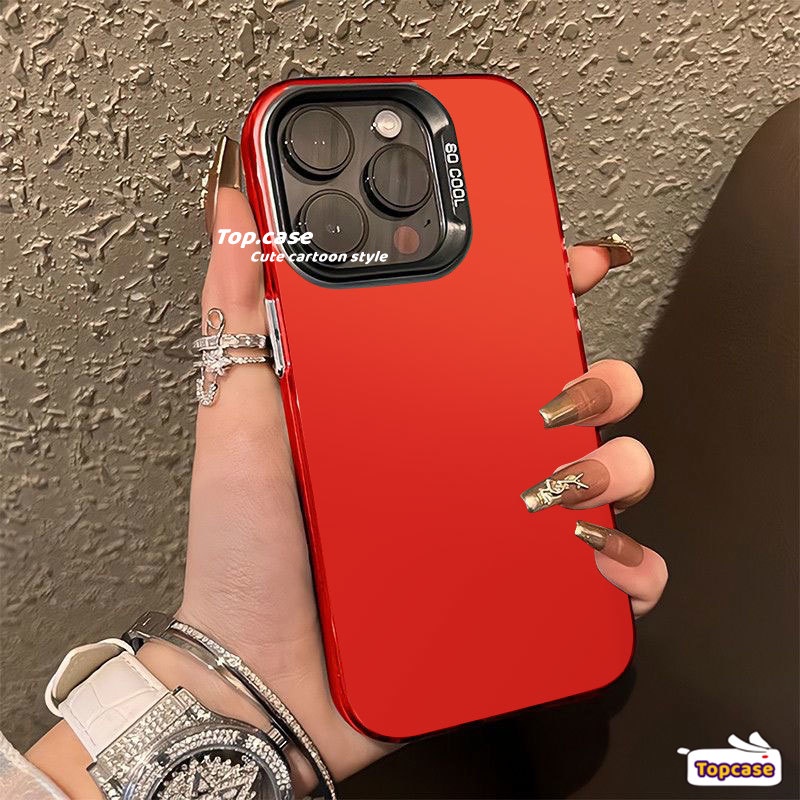 เคสโทรศัพท์มือถือแบบนิ่ม ลาย Happy New Year Lucky Red สําหรับ iPhone11 15 14 13 12 Pro Max X XR Xs Max 8 7 6 6s Plus SE 2020